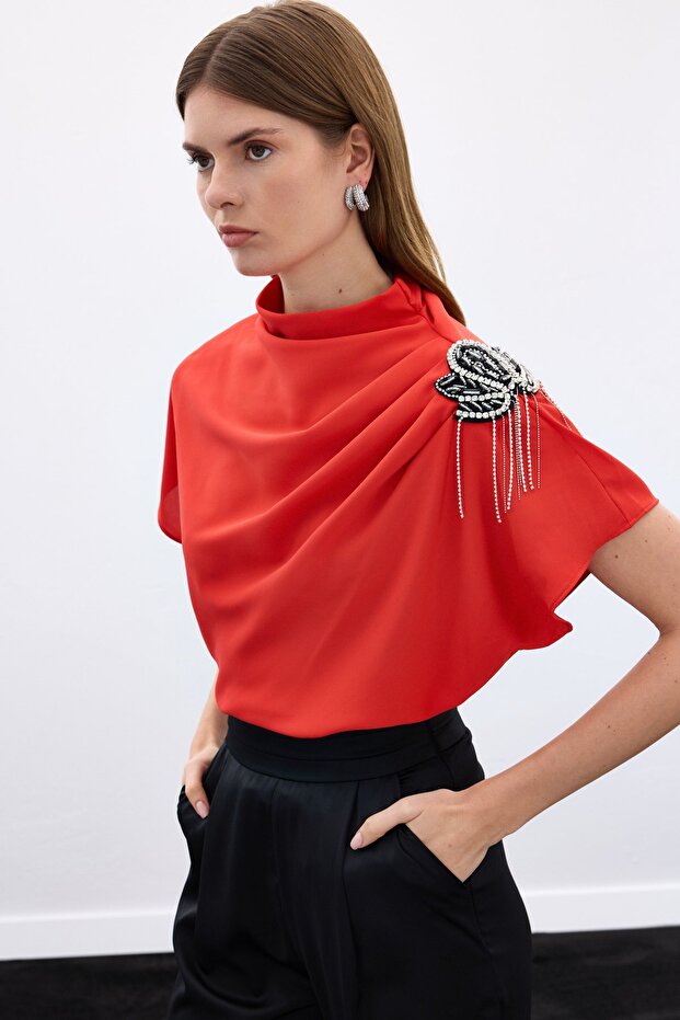 ŞIK SALAŞ BLUZ - 4