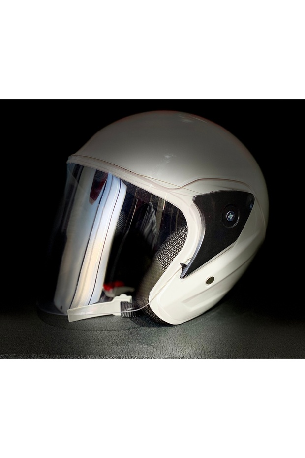 Çenesiz Yarım Kask - 1