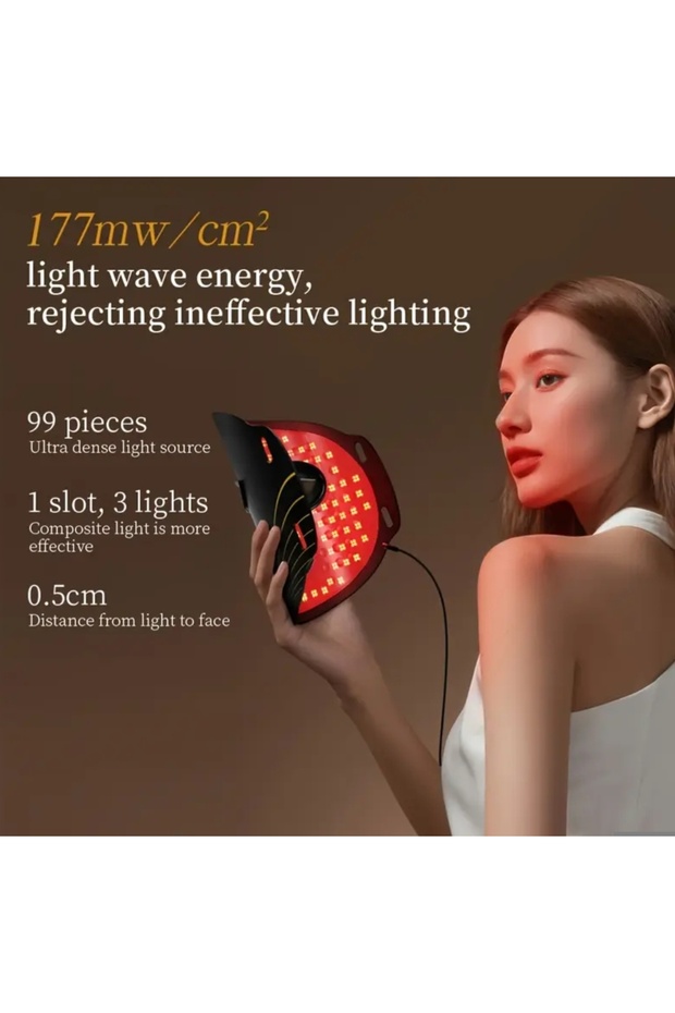 PVD cilt bakım LED terapi maskesi - 3