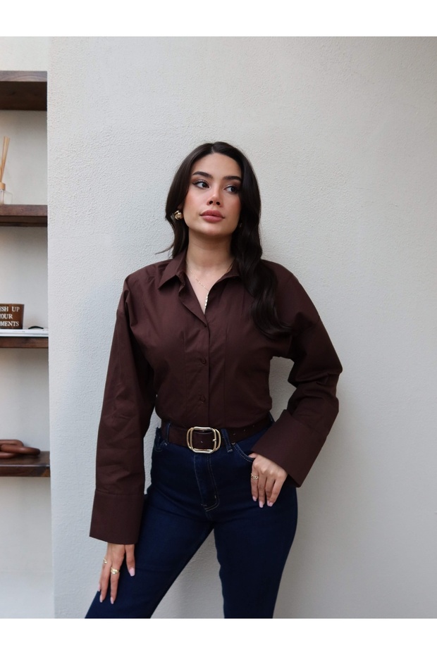 Belden Oturtmalı Basic Gömlek - 2