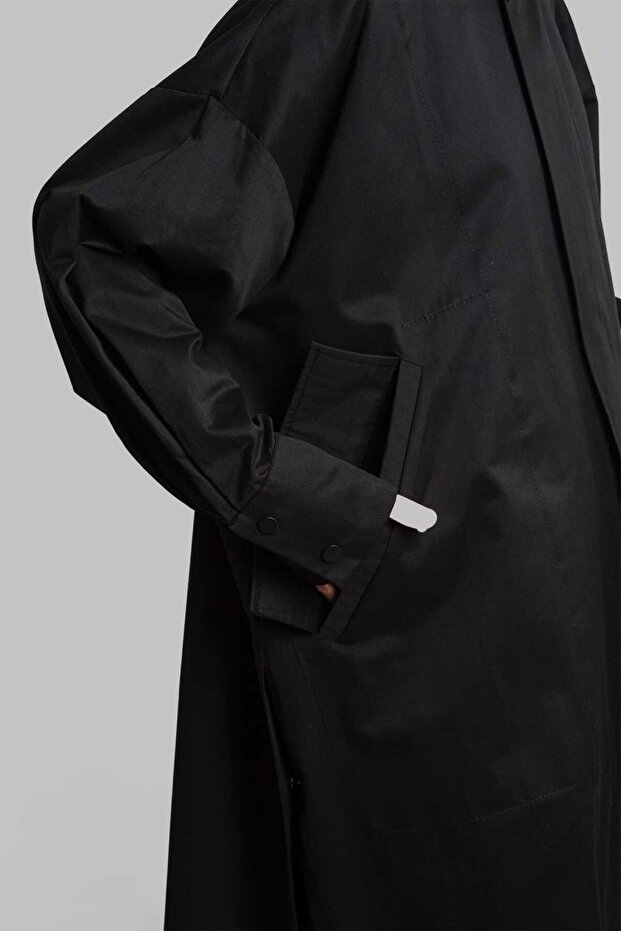 Parka Yağmurluk - Siyah - 2