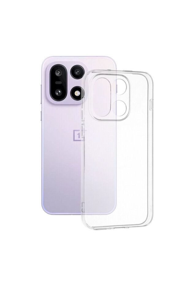 OnePlus 15 Clear Silicone Case, transparent - 1