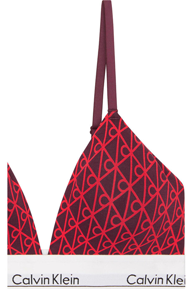 LIGHTLY LINED TRIANGLE Mor Kadın Bralet - 3