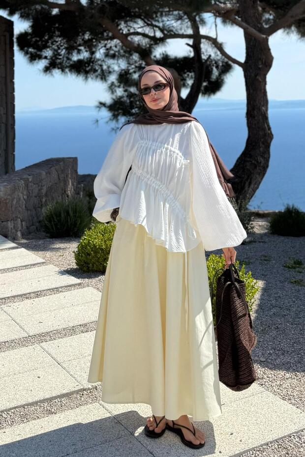 Clair Bluz Beyaz - 3