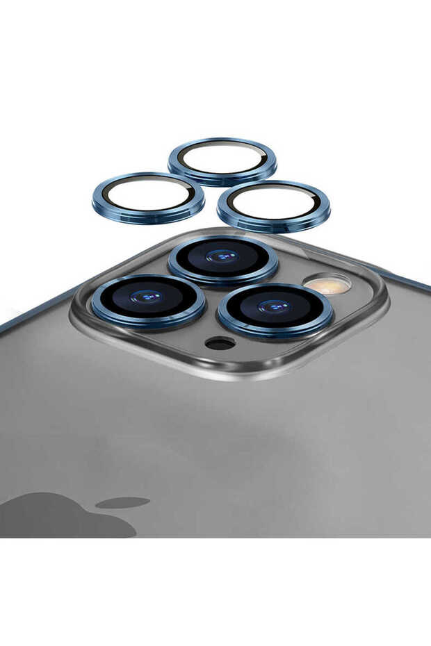 حافظة ريترو متوافقة مع هاتف iPhone 13 - أزرق داكن - 5