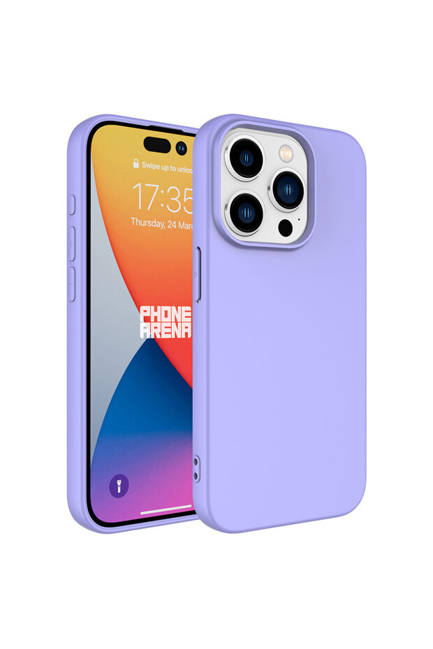 حافظة متوافقة مع هاتف iPhone 15 Pro من SAFA LSR - أرجواني - 1