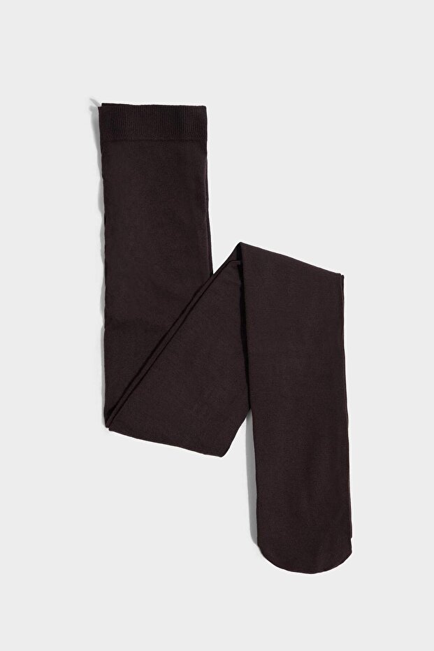 Damen Basic Plain Modal Thick Strumpfhose G7454AXNS - 2