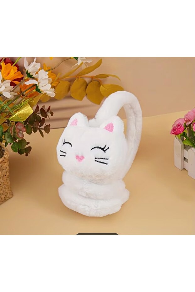Colorful Plush Earmuff Winter
