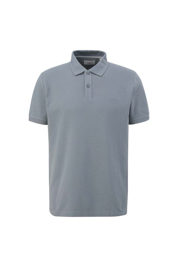 Herren Poloshirt - Basic, Polokragen, Baumwolle, einfarbig