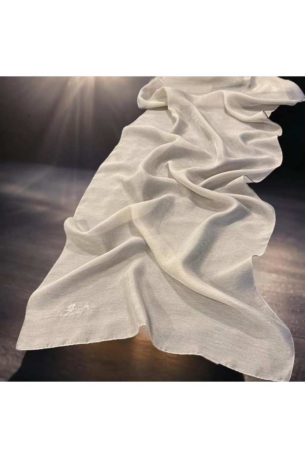 SILVERY SHAL - DARK MINK - 70X190