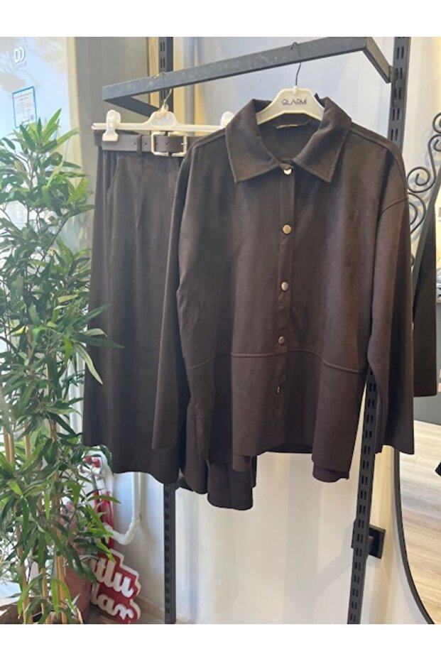 KADIN SÜET GÖMLEK - 2