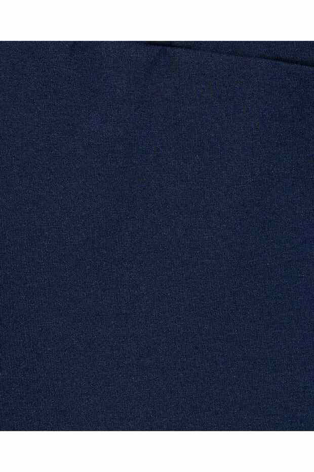 بنطال رياضي سادة مع خصر برباط - 7
