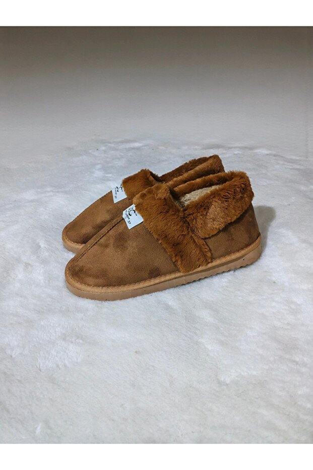 Zenne Ev Ayakkabısı Taba - 3