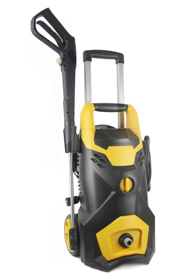 2200W High Pressure Portable Car Home And Garden Washer Machine 110 To 165 Bar Pressure Yellow 5.8 Liters 37 x 32 x 55 cm