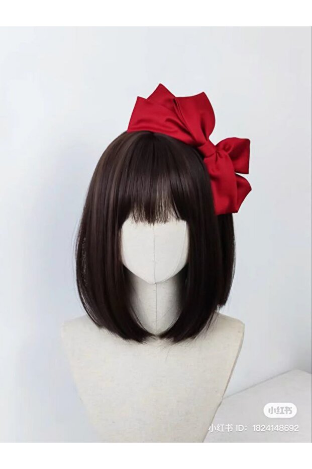 Soft and Shiny Large Size Satin Bow Women's Hair Clip