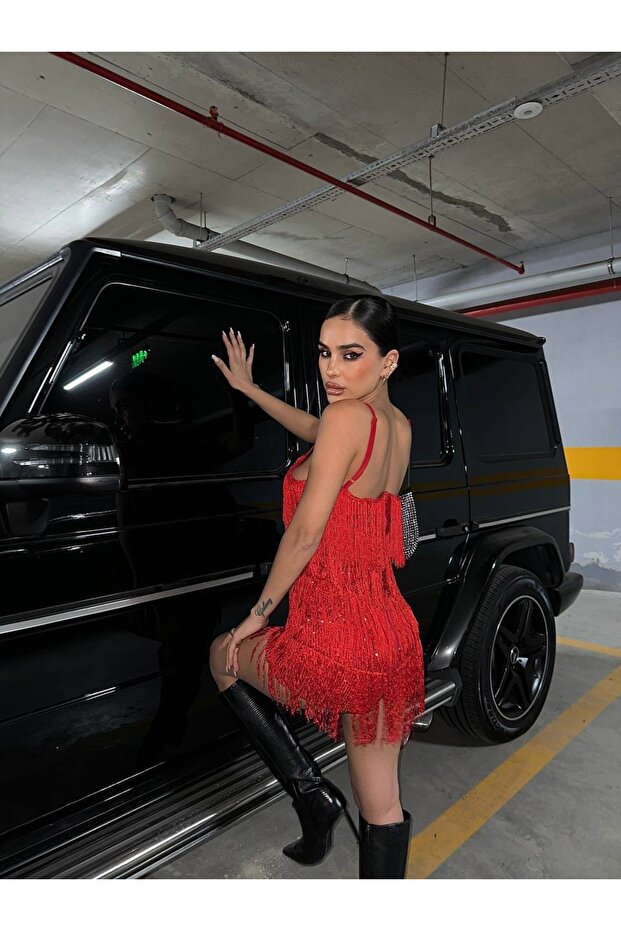 Payet Saçaklı Tulum - 5