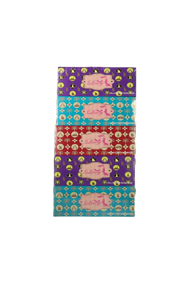 Soft Tissue Facial Tissue 150 Sheets 2 Ply 5