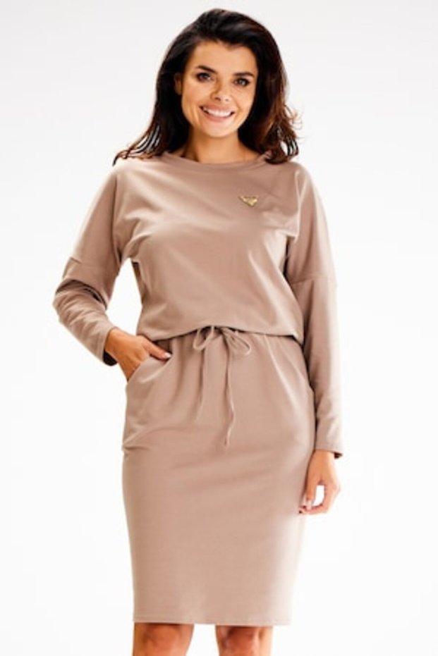 Rochie A606 (Latte)