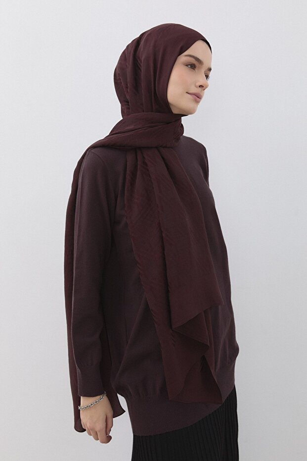 Basic Triko Tunik Kahve - 3