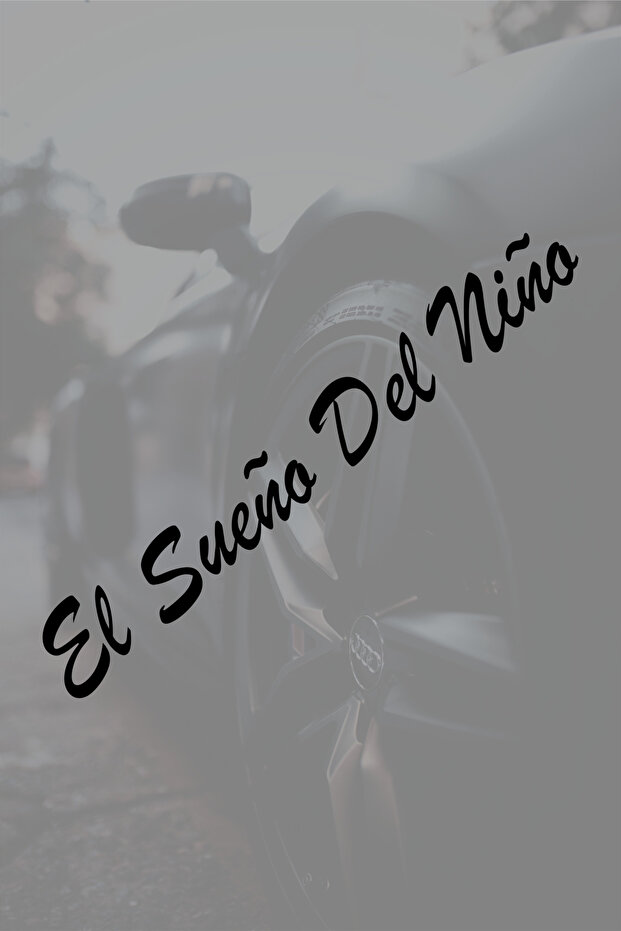 El Sueno Del Nino Sticker a Child's Dream Motor Car Window Sticker