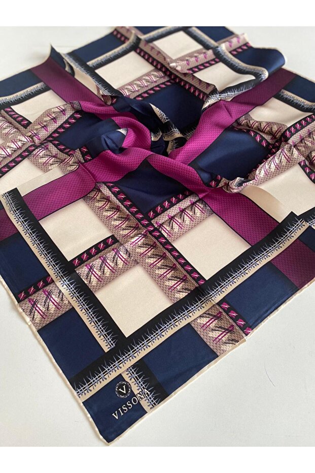 Eșarfă de mătase Twill - 1