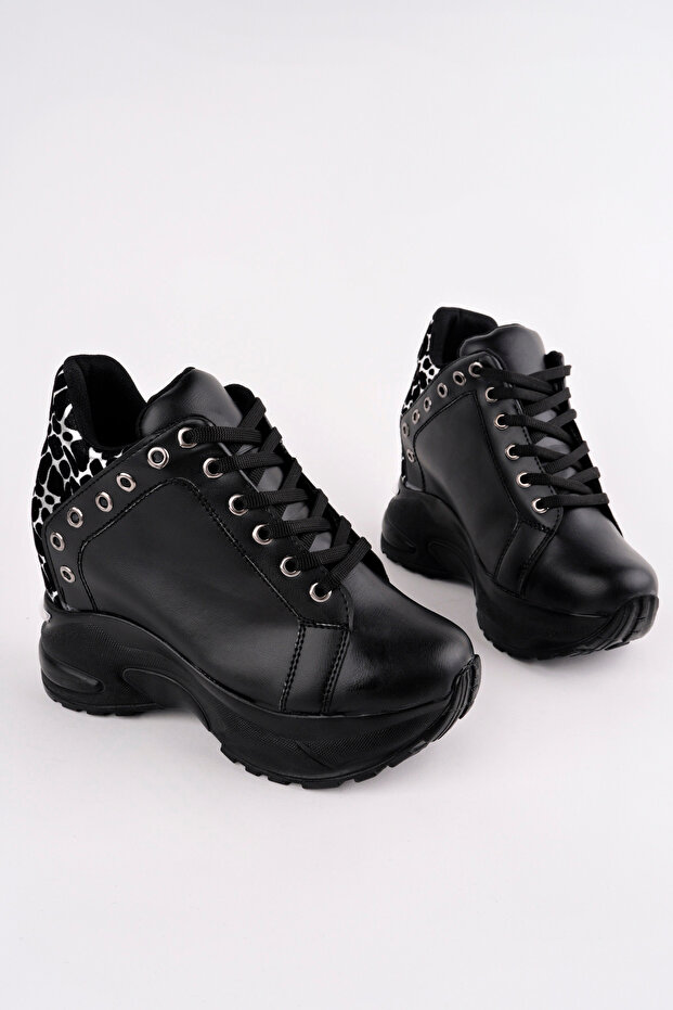 Dnr-433 Leopard Detail Hidden Heel Sports