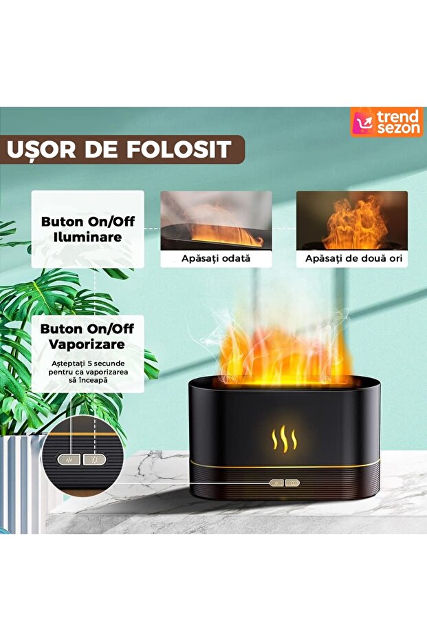 Flame Type Diffuser Black - 5