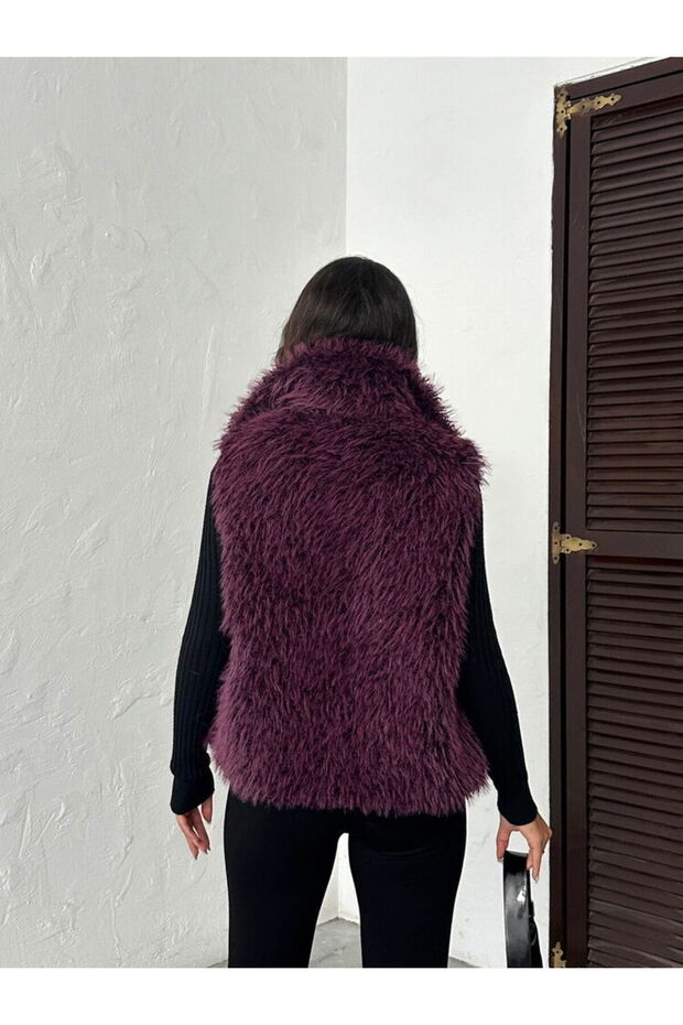 Fur Looking Vest - 4