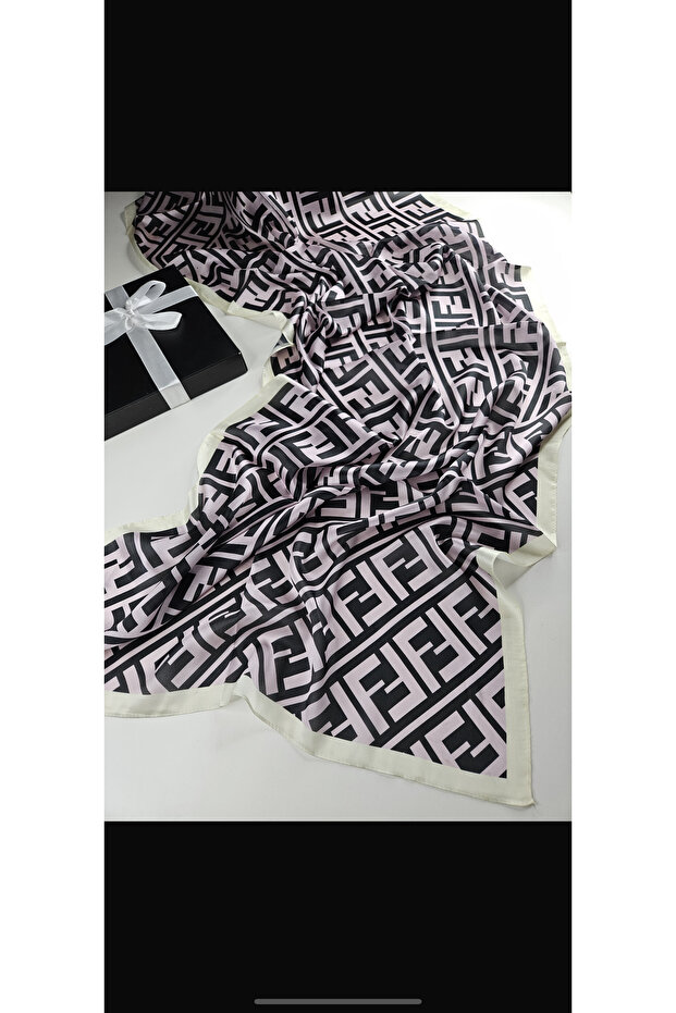 F desen vual ipek şal - 1