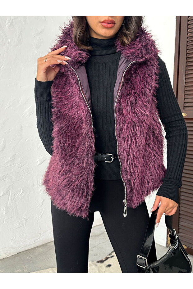 Fur Looking Vest - 1