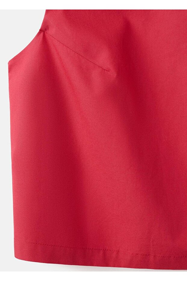 Düğmeli kısa bluz - 5