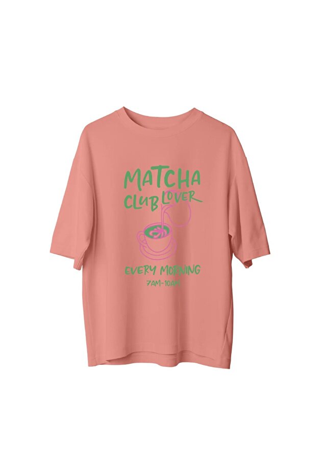 Matcha Lover Club - Oversized T-Shirt