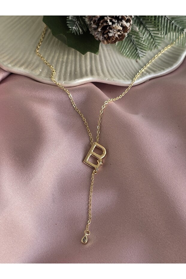 Alya harf kolye (B) harfi - 2