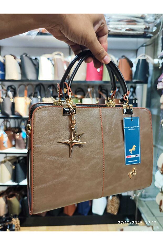 Miami Polo Clup Women's Handbag with Accessories and Gift