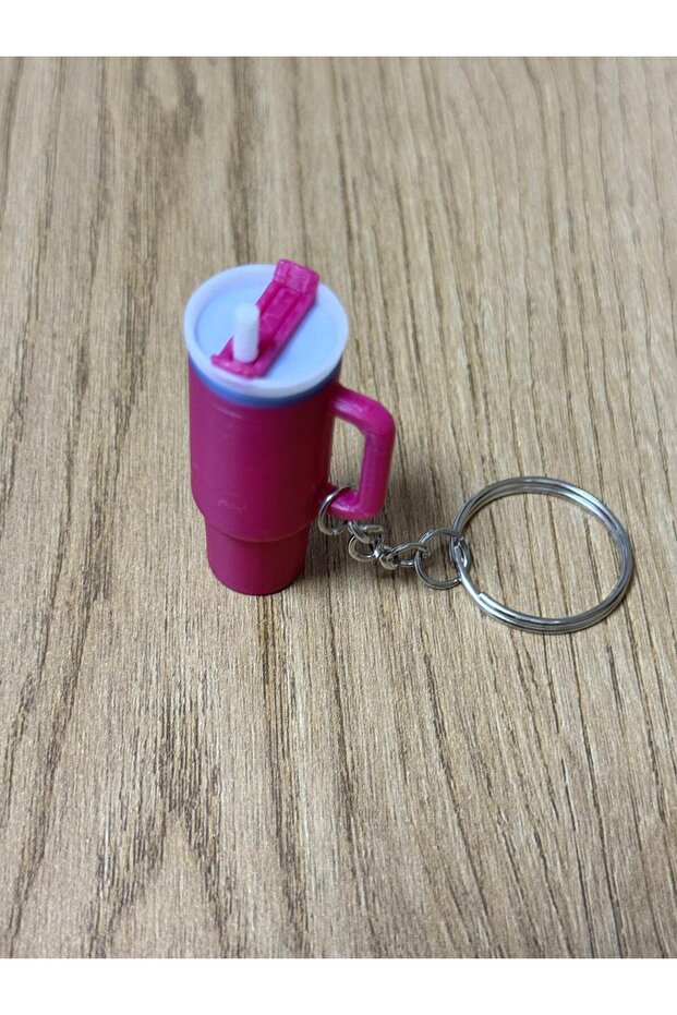 3D Thermos Model Keychain - 2