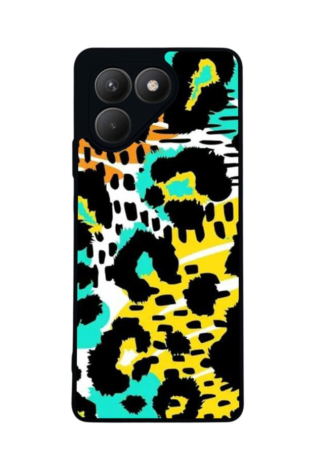 Pova 7 Matte Compatible Black Case – Soft Silicone, Protective, Shock-Absorbing Cover
