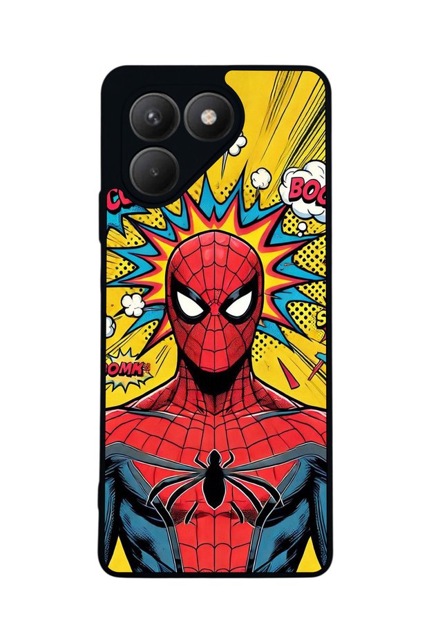 Pova 7 Matte Compatible Black Case – Soft Silicone, Protective, Shock-Absorbing Cover