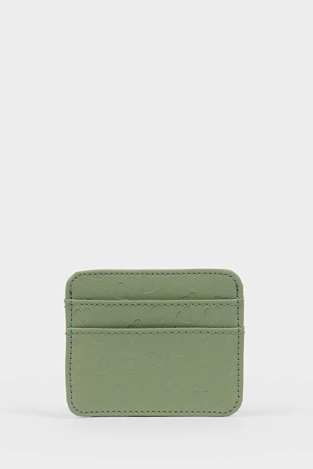 Women's Faux Leather Card Holder G8242Axns