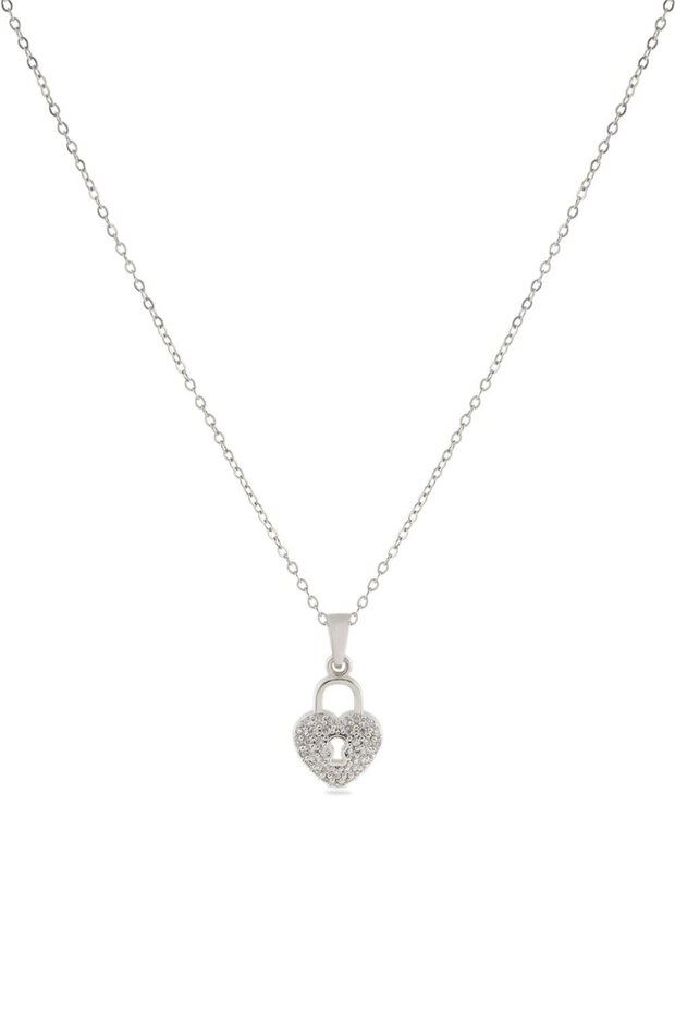 Çelik Kolye SILVER 45 cm