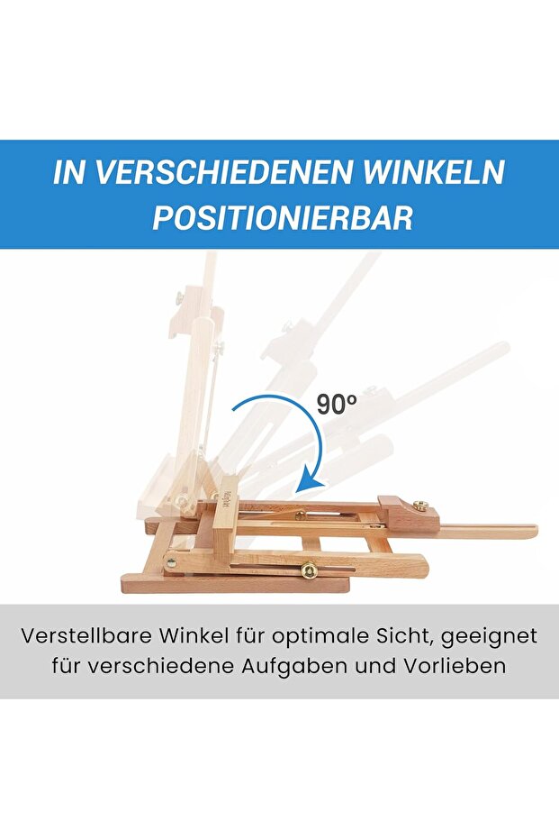 COOZEE Basic table easel with H-frame, adjustable easel - 6
