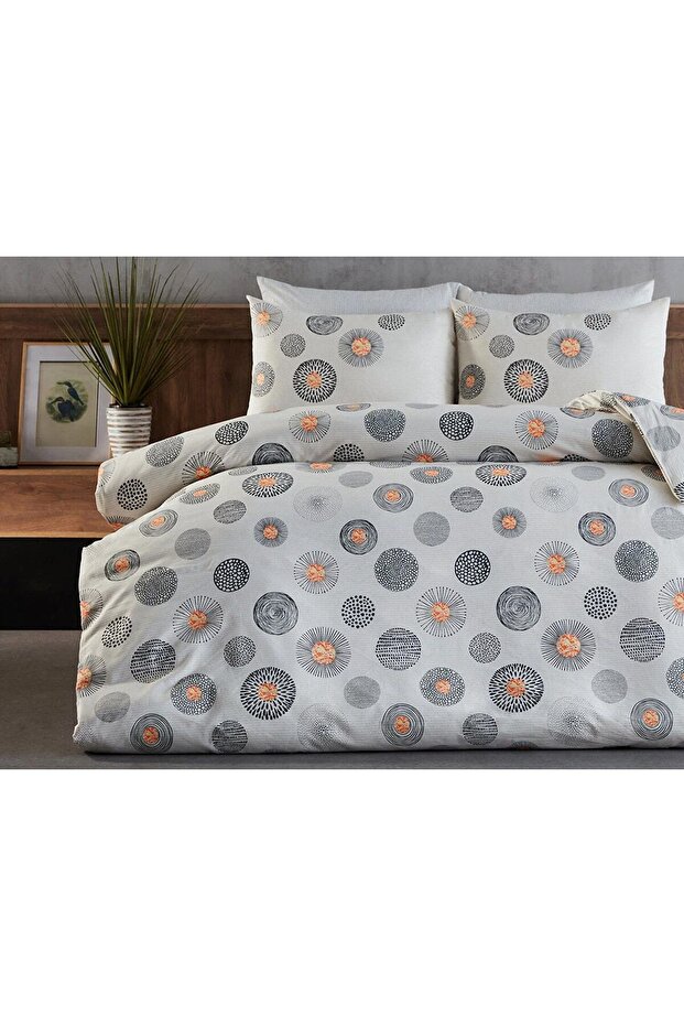 مجموعة غطاء لحاف فردي من Doqu Home Polycotton Cosmos