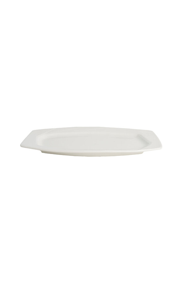 white rectangular porcelain serving dish - 2