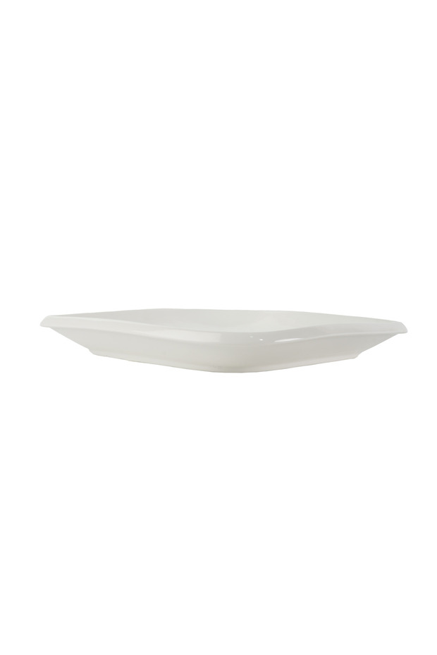 white rectangular porcelain serving dish - 2