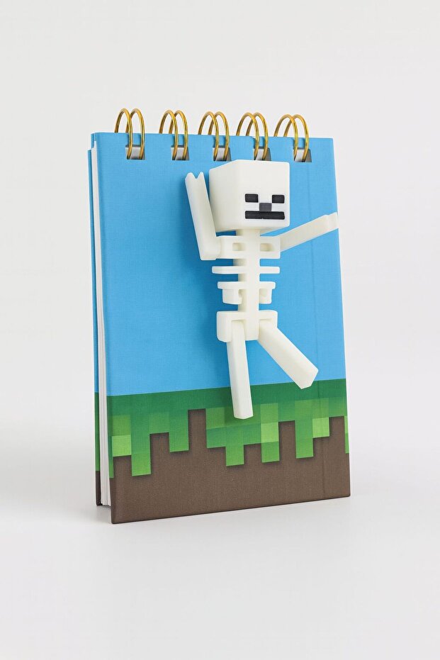 Skeleton Oyuncaklı Mini Defter - 1
