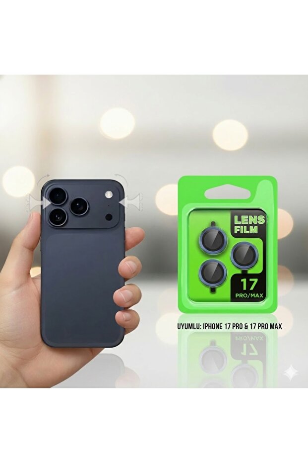 واقي عدسة الكاميرا لهاتف آيفون 17 برو ماكس - 17 برو - 1