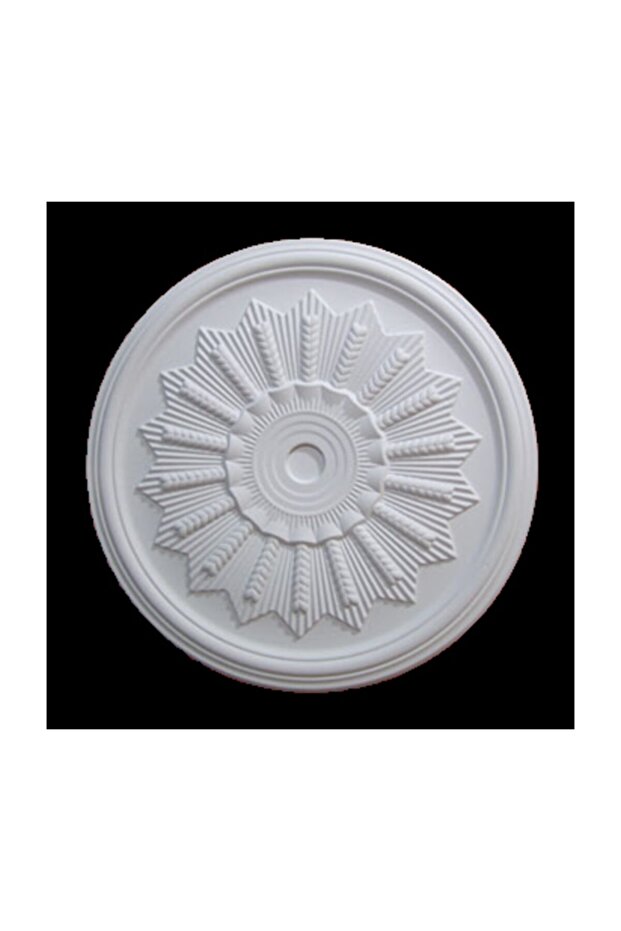 Dekor Göbek Kartonpiyer Stropiyer Tavan Lamba Göbeği - Başak 48 Cm - 1