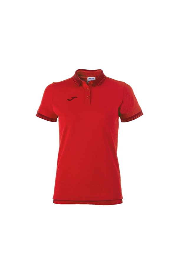 Women's Red Polo collar T-Shirt 900444.600