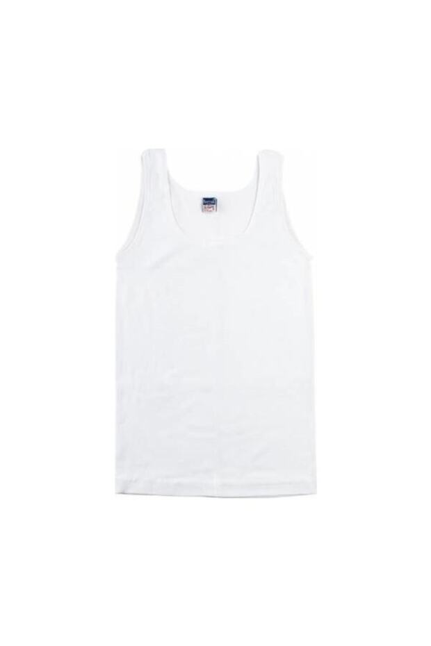 قميص داخلي قطني ممشط للأولاد مكون من 5 قطع - 1