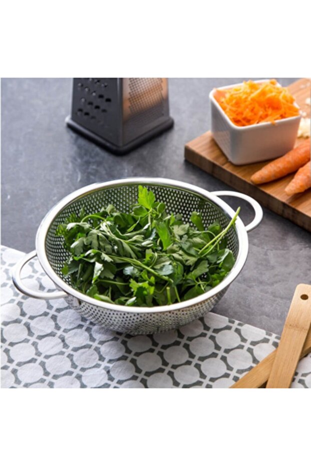 Paslanmaz Çelik Süzgeç 25cm - 1