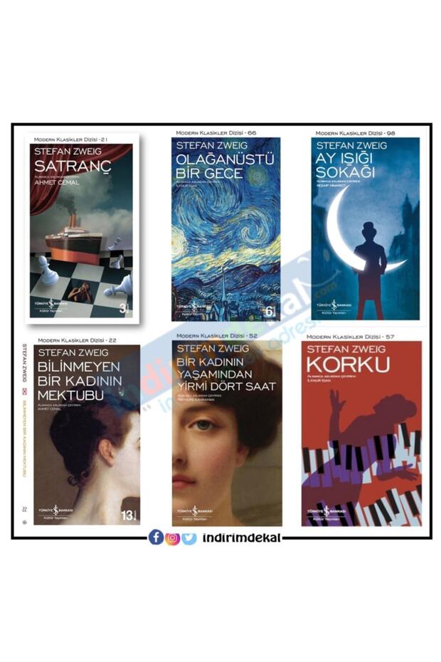 Stefan Zweig 6 Book Set